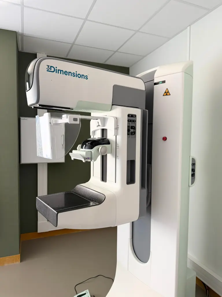 Salle de mammographie du Centre d’Imagerie Médicale de Hyères IMASUD