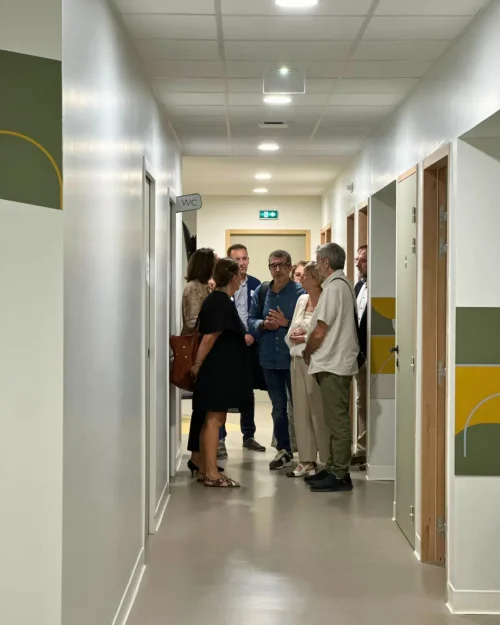 Visite des installations du centre d’imagerie médicale IMASUD à Hyères